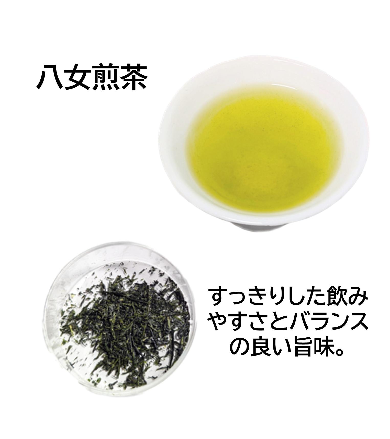 八女煎茶と和の彩りゼリーセット